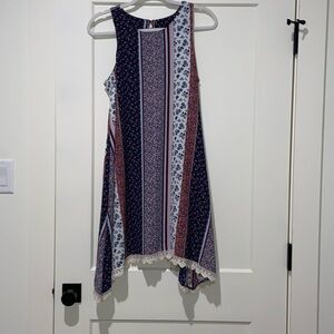 Zunie Floral Print Girls Dress